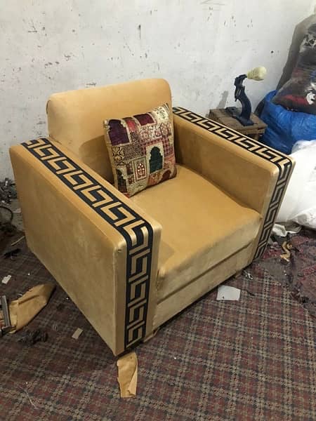 Sofa Chair | bed room Chair | Wooden Chair | Luxury Chair | 2 seater 16