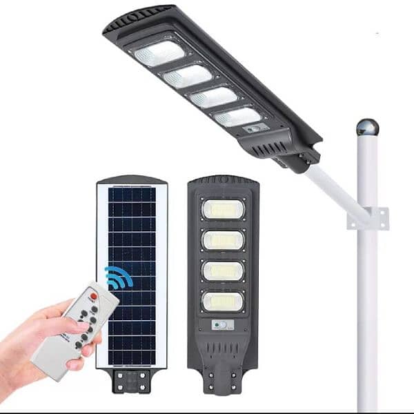 Solar Street Pole Lights/ 12 hours backup 1