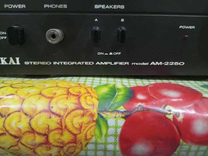 Original Akai amplifier  imported from Netherlands 6