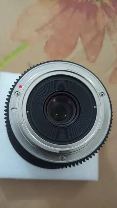 For Cannon Fish Eye Cine Lens Samyang 14mm T3.1 Ultra wide angle lens 1