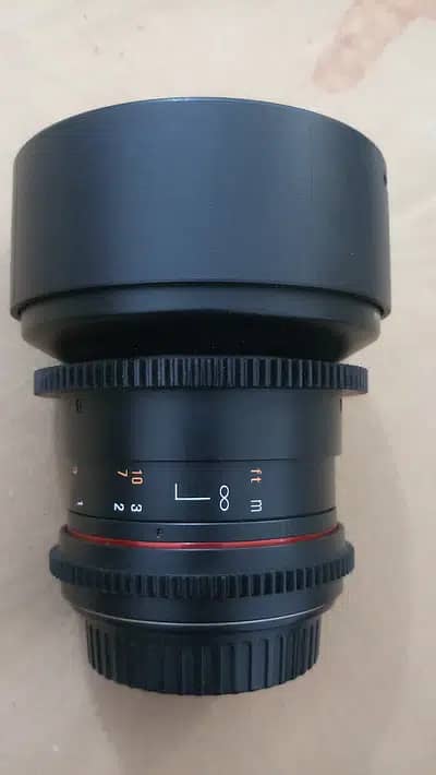 For Cannon Fish Eye Cine Lens Samyang 14mm T3.1 Ultra wide angle lens 5