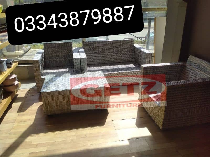 Garden uPVC Chairs Rattan outdoor 03343879887 5