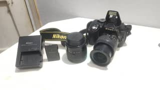 Nikon - D5300 with all accessories. box, double 18/55 VR lens.