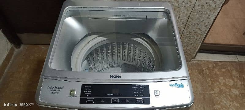 Haier washing machine 6