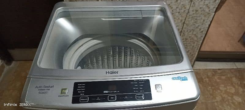 Haier washing machine 7