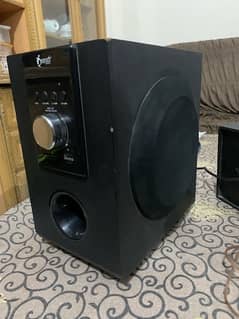 Speakers with double base