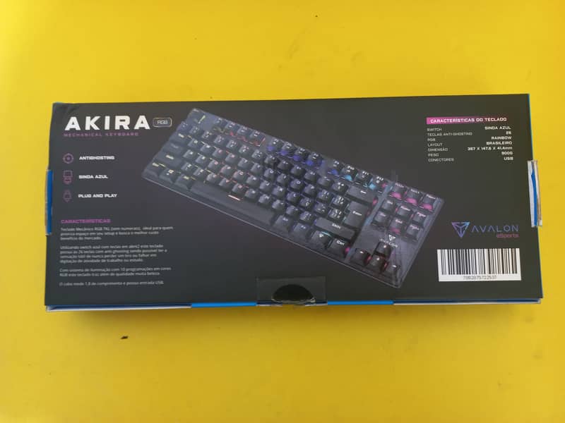 ESPORTS RGB MECHANICAL GAMING KEYBOARD TKL (60%) 3