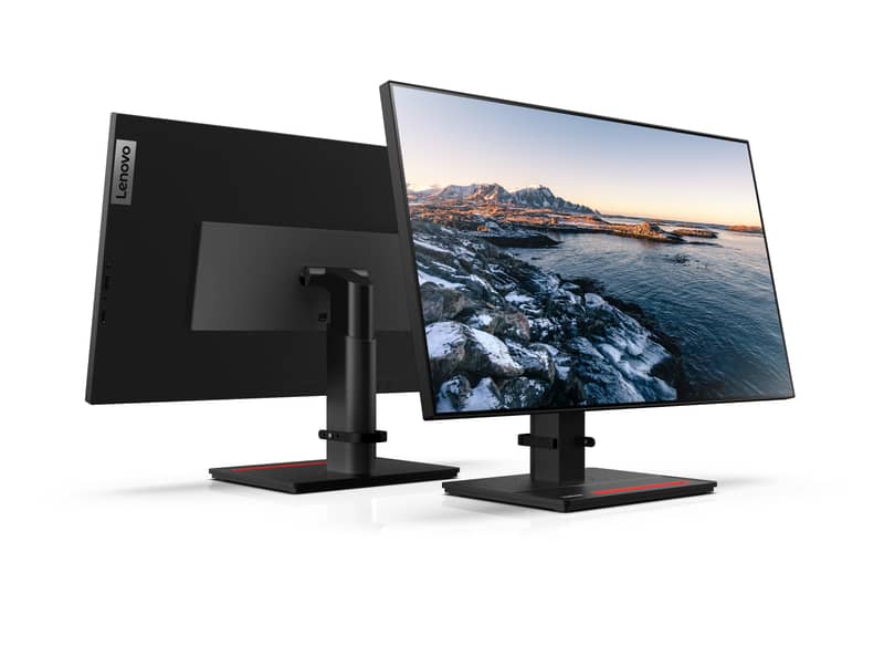 27" Inch 4 Sides Borderless Lenovo P27H-20 2k USB-C LED Monitor 8