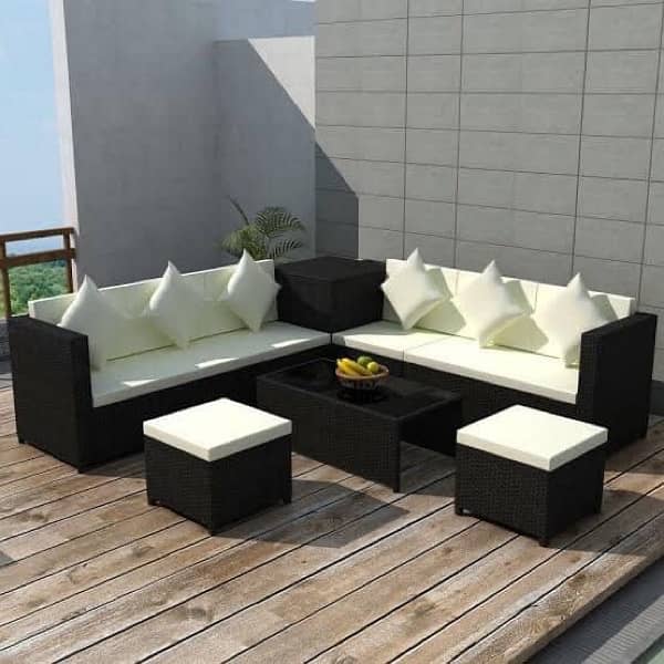 Outdoor Sofa Sets Rattan Furniture Cafe Dining 6