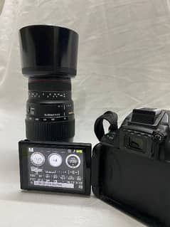 NIKON D5200 + SIGMA 70-300 & 18-55 lenses + charger