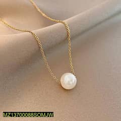 1 Pc Alloy Gold Plated Pearl Stone Pendant Beautiful Pendant 0