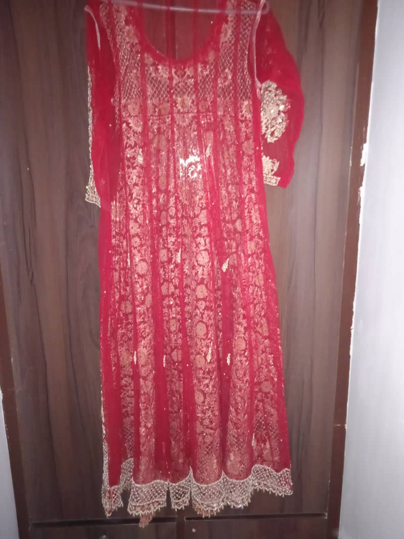Red Bridal Dress 1