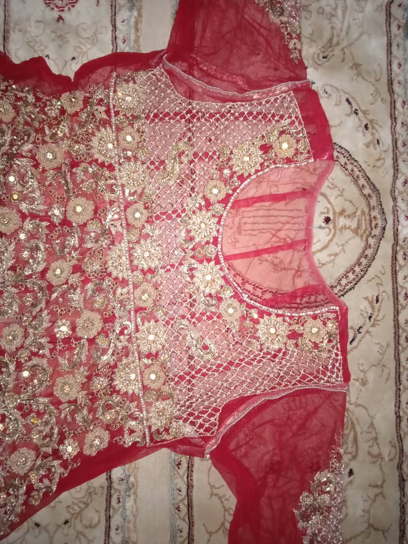 Red Bridal Dress 4