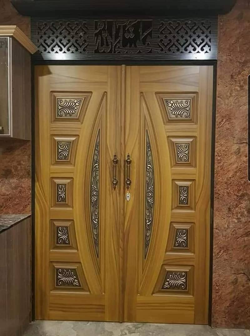 wooden doors/ semi wooden doors/ engineered wood doors available 0