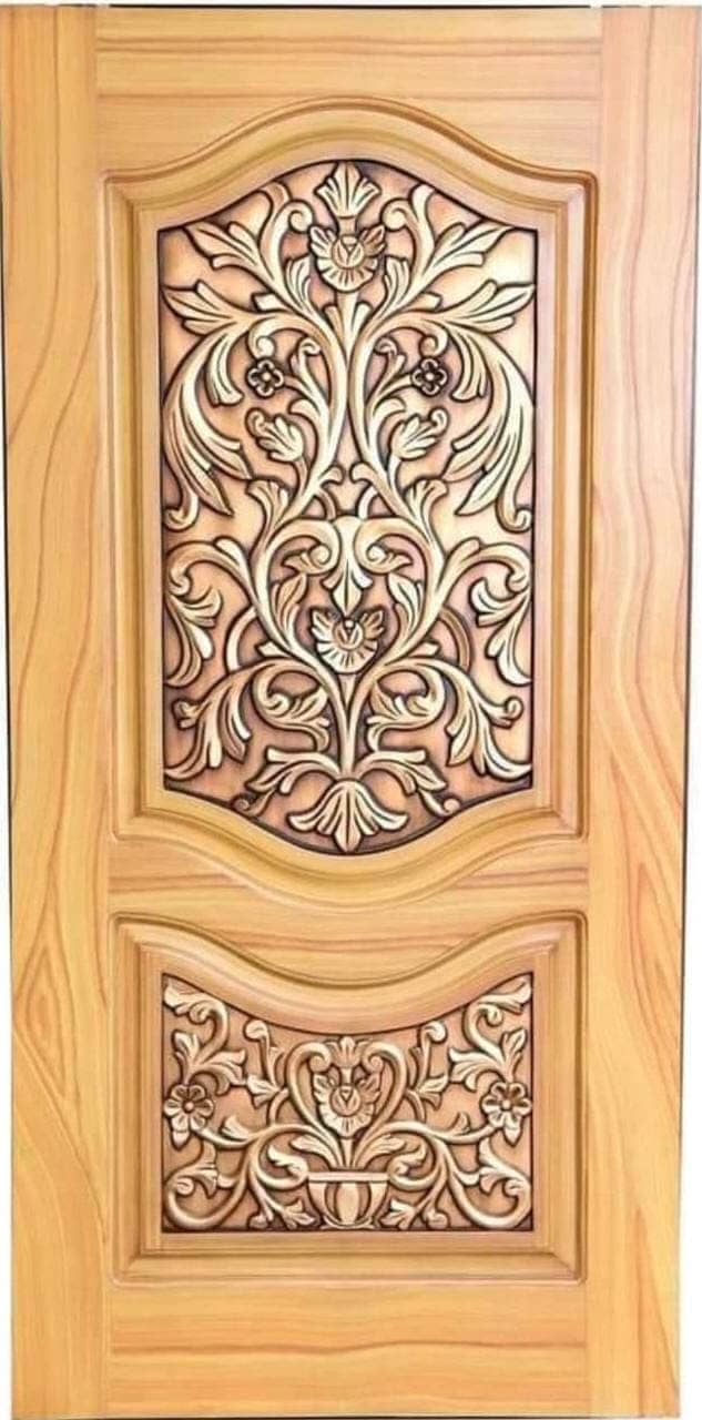 wooden doors/ semi wooden doors/ engineered wood doors available 6