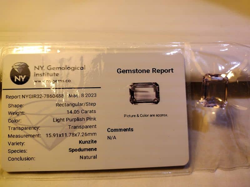 Precious Citrine Gemstone with Certificate 6
