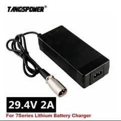 24v 29.4v 36v 42v 60v lithium battery charger bms batteries available