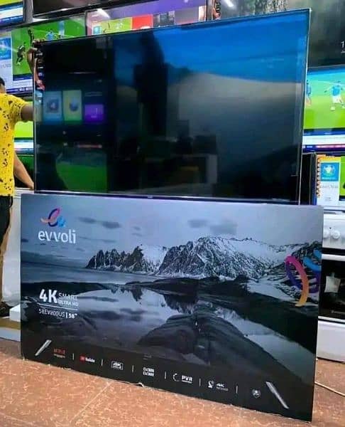 55 INCH LED TV ANDROID TV LATEST MODEL 3 YEAR WARRANTY 03221257237 2