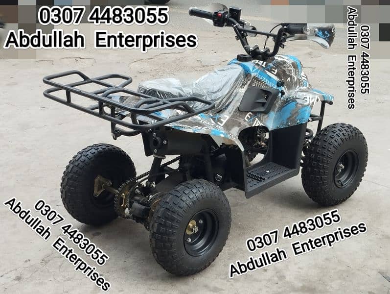 110cc 5 to 12 year size atv quad bike 4 wheel for sale deliver all Pak 5