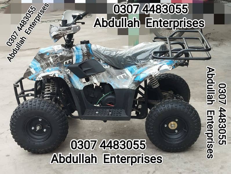 110cc 5 to 12 year size atv quad bike 4 wheel for sale deliver all Pak 6