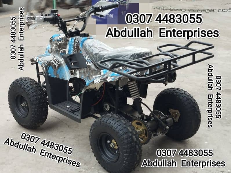 110cc 5 to 12 year size atv quad bike 4 wheel for sale deliver all Pak 7
