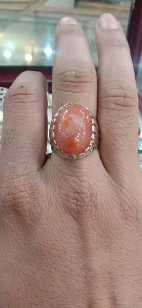 chande ki ring reyal stone available 10
