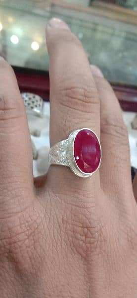 chande ki ring reyal stone available 5