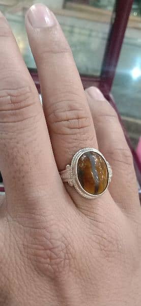 chande ki ring reyal stone available 12