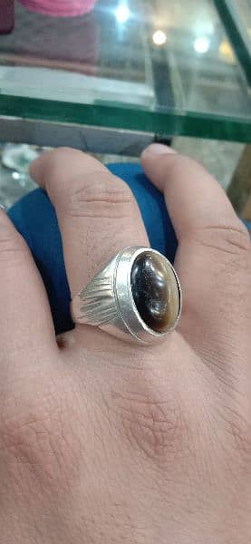chande ki ring reyal stone available 14