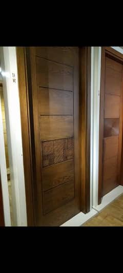 simple CNC door slidor solid wooden doors