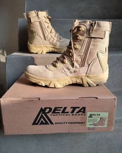 Delta Tactical Boots Beige Color size 41 to 44