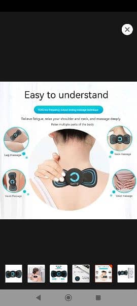 EMS Neck or Skin Massager for Muscle Pain Relief 3