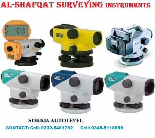 SOKKIA Total Station Set 510 AUTO LEVEL B40A 1