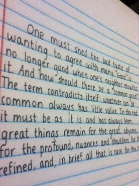 handwriting assignment work 1