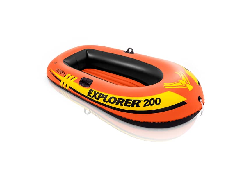 Intex Recreation 58331EP Explorer 200 2-Person Boat Set, 73 x 37-in. 2