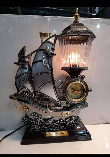 Lamp and alarm clock with light 2
