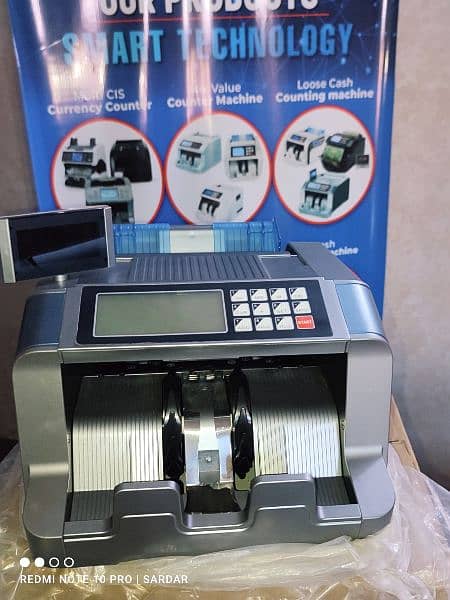 Cash currency note counting machine in Pakistan with fake note detect 15