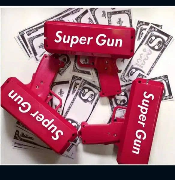 Super Money Toy Gun 6