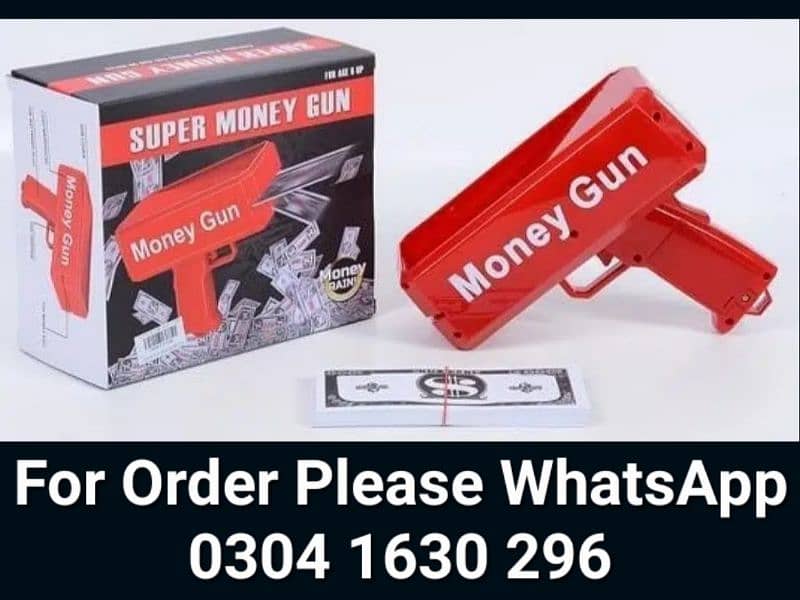 Super Rain Money Gun Toy 1