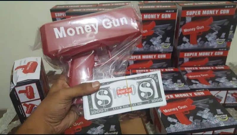Super Rain Money Gun Toy 4