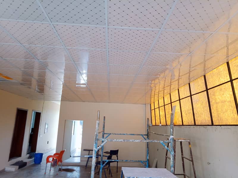 FALSE CEILING, GYPSUM & PVC , DAMPA CEILING, GYPSUM BOARD CEILING 12