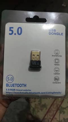 Brand New Bluetooth 5.0 to connect multimedia and data