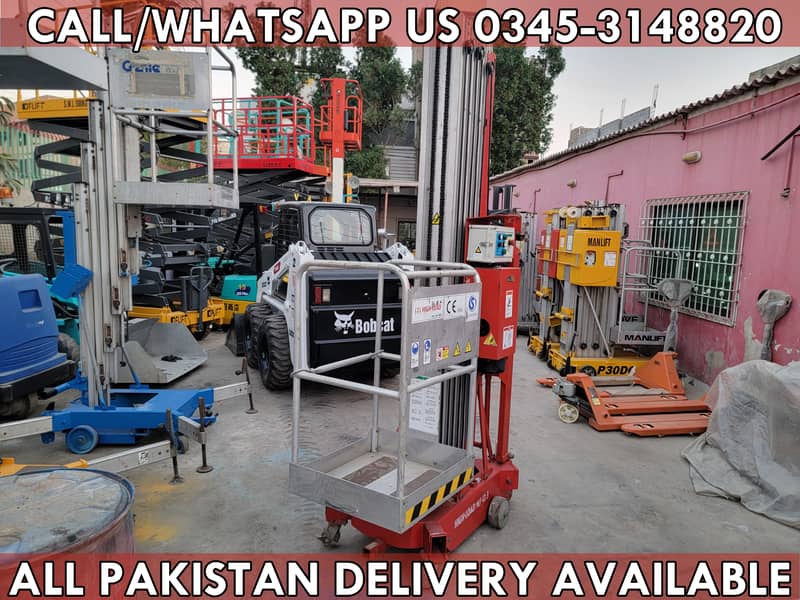 46 Ft Vertical Mast Personnel Lift | Man Lift | Scissor Lift for Sale 8