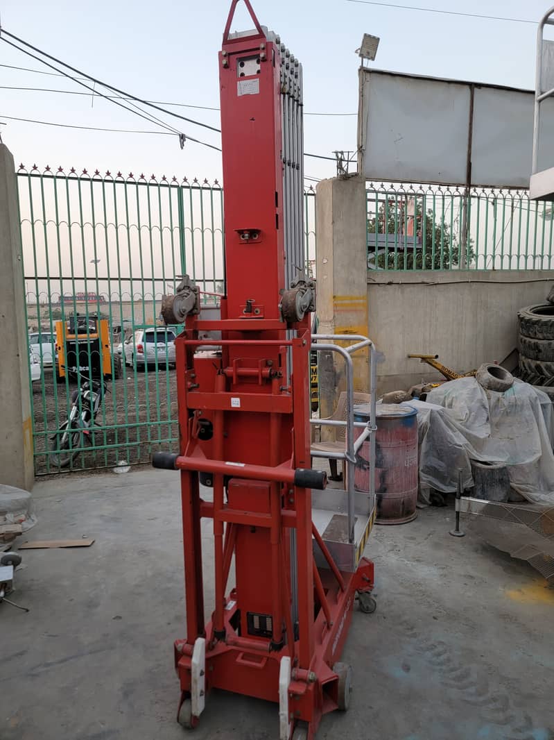 46 Ft Vertical Mast Personnel Lift | Man Lift | Scissor Lift for Sale 14