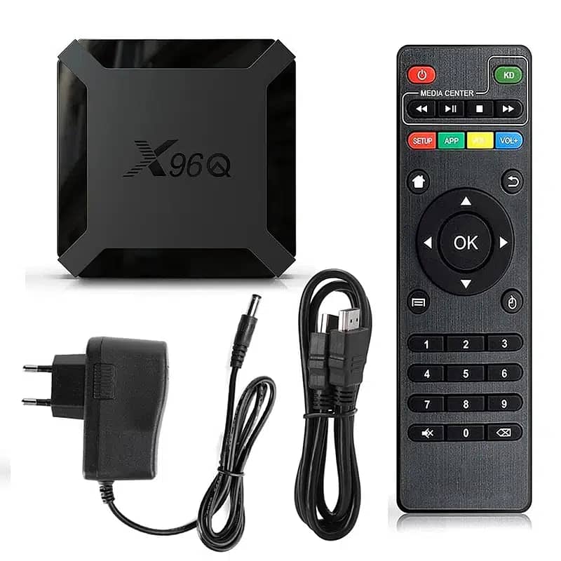 X96Q Smart 4K Android TV Box Device 4GB Ram/64 Rom (Free TV Chennels) 5