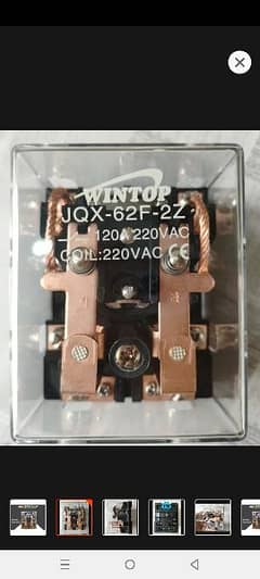 220V 120A Power Relay for Geyser Automatic generator Changeo