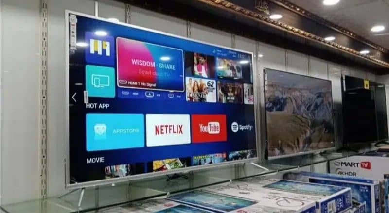 led tv All size available 55" smart tv UHD ,4k Samsung  03044319412 1