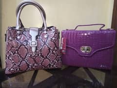 New condition 2 handbags for sale