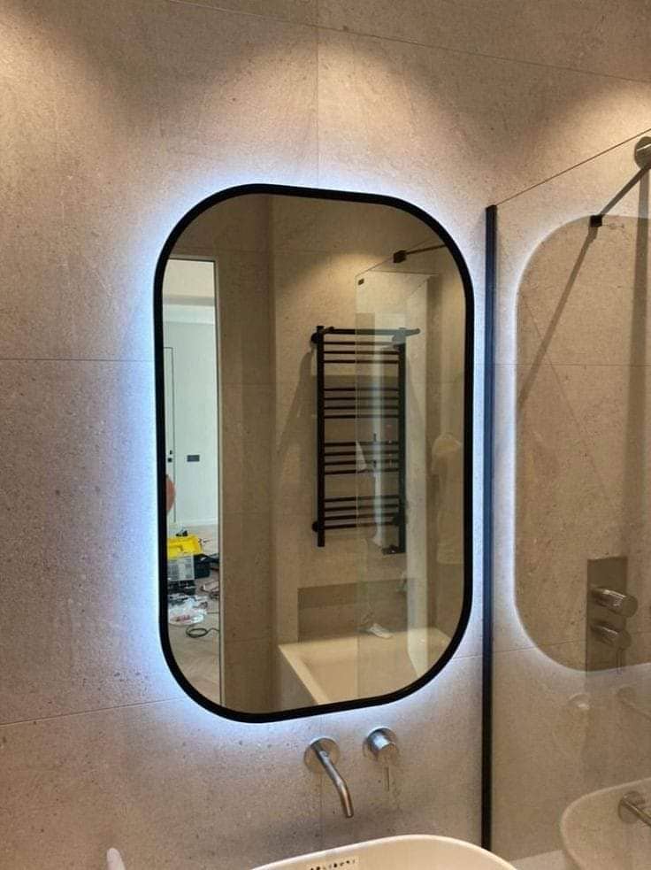 LED Lights Mirror / Designing Mirror / Glass Cabins / Glass Partitions 1