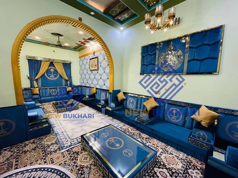 Arabic Sofa | Arabic majlis | Sofa Set | Afghani bethak | bethak | Bed 5